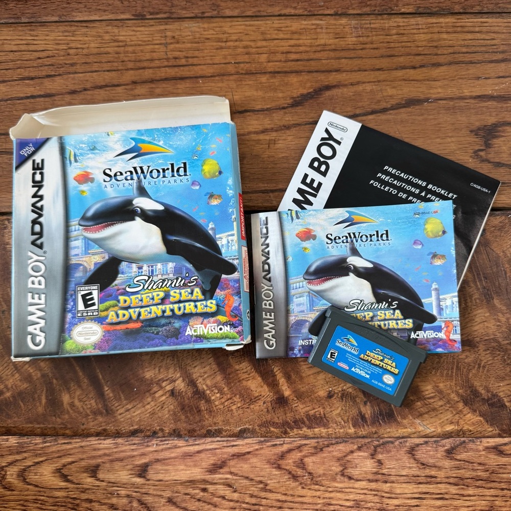 SeaWorld 🐳 Shamu's Deep Sea Adventures Game